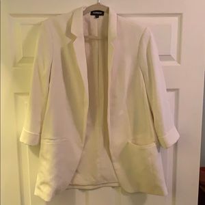 White Express blazer